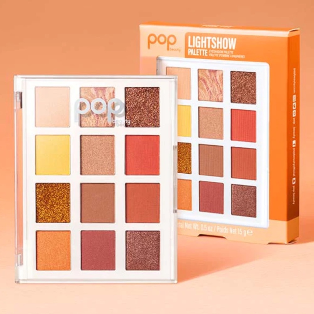 Pop Beauty Lightshow Eyeshadow Palette Fire Fit